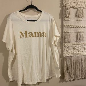 PLUS SIZE “MAMA” TSHIRT (OLD NAVY/ SIZE 3X)